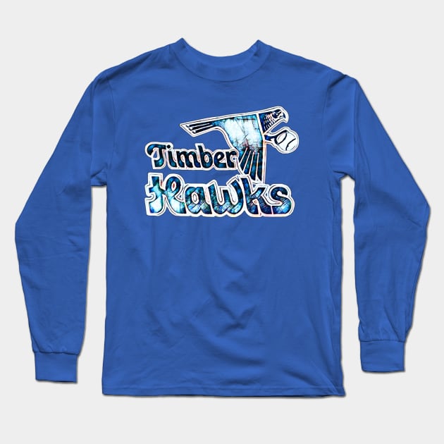 Bend Timber Hawks Baseball Long Sleeve T-Shirt by Kitta’s Shop